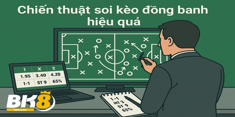 Áp dụng chiến thuật soi kèo đồng banh để tăng cơ hội thắng.