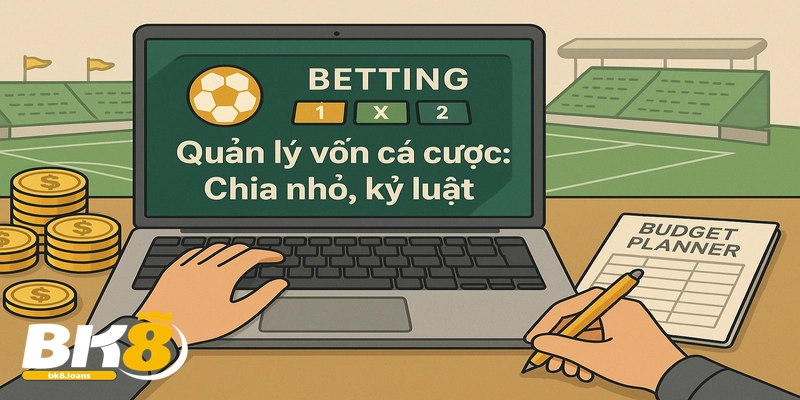 Quản lý vốn thông minh để thành công với kèo tỷ số chính xác.