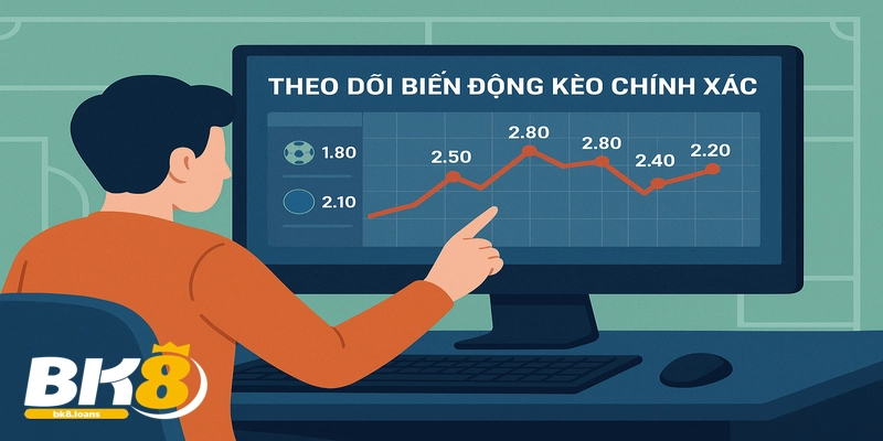 Theo dõi biến động kèo của nhà cái giúp tối ưu hóa quyết định cá cược.
